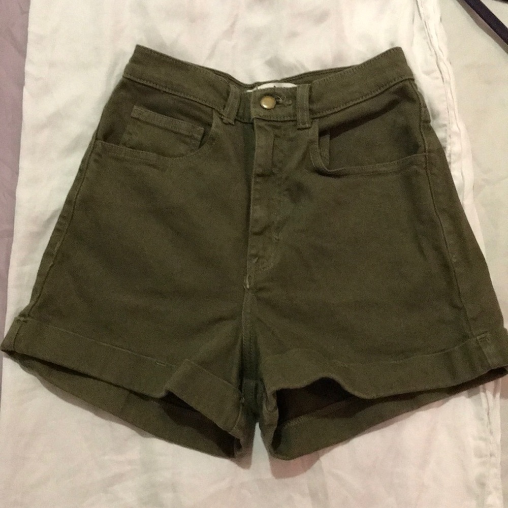 High waisted shorts - barely worn!